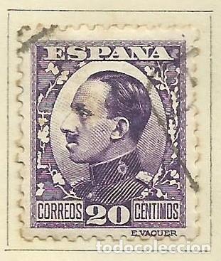 Timbres: ESPA&Ntilde;A 1930-1931 - ALFONSO XIII - TIPO VAQUER DE PERFIL - EDIFIL 494 USADO