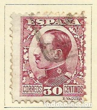Sellos: ESPA&Ntilde;A 1930-1931 - ALFONSO XIII - TIPO VAQUER DE PERFIL - EDIFIL 496 USADO