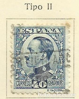 Sellos: ESPA&Ntilde;A 1930-1931 - ALFONSO XIII - TIPO VAQUER DE PERFIL - EDIFIL 497 USADO