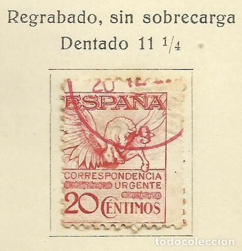 Selos: ESPA&Ntilde;A 1930 - CORRESPONDENCIA URGENTE - EDIFIL 498 USADO