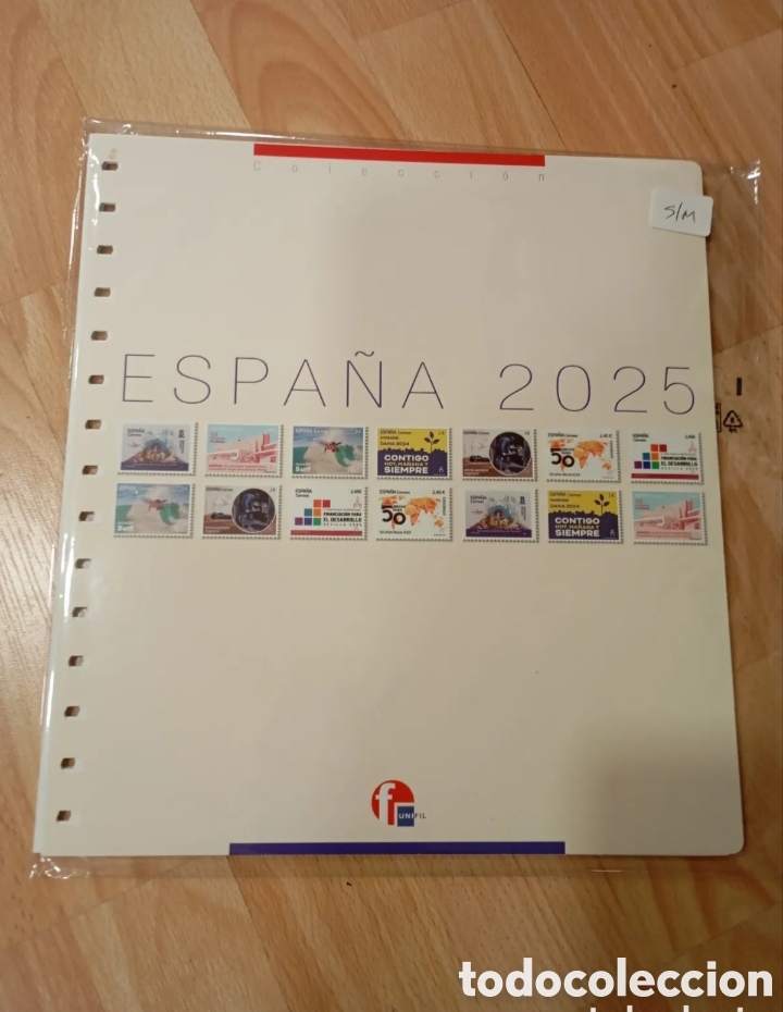 Sellos: ESPA&Ntilde;A SUPLEMENTO A&Ntilde;O 2025 - HOJAS DE &Aacute;LBUM UNIFIL - SIN MONTAR - NUEVO