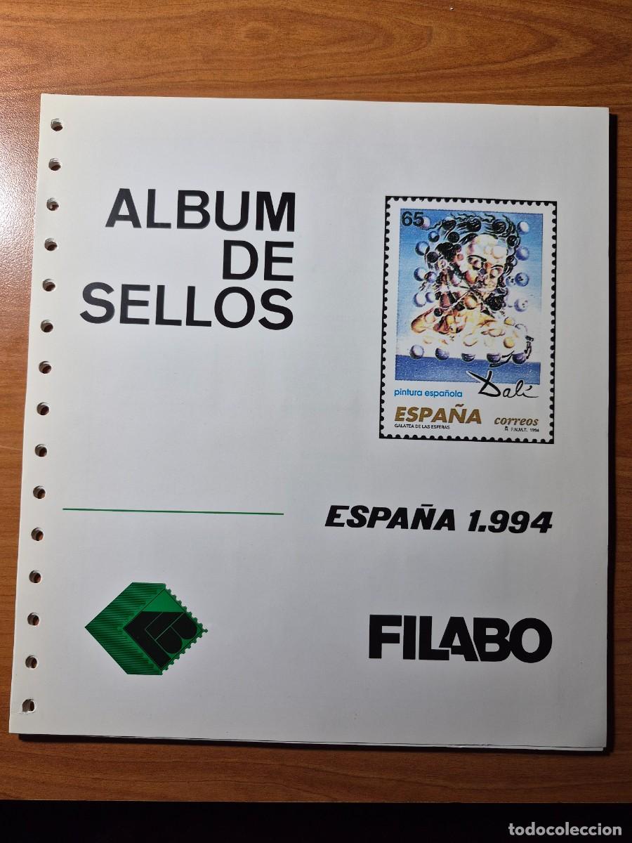 Sellos: Hojas FILABO a&ntilde;o 1994, ilustradas con filoestuches