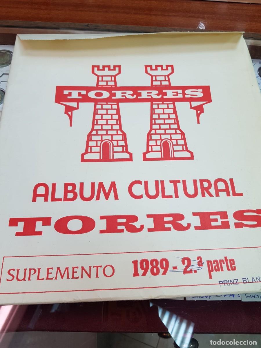 Sellos: ALBUM CULTURAL TORRES-SUPLEMENTO 1989-20 HOJAS