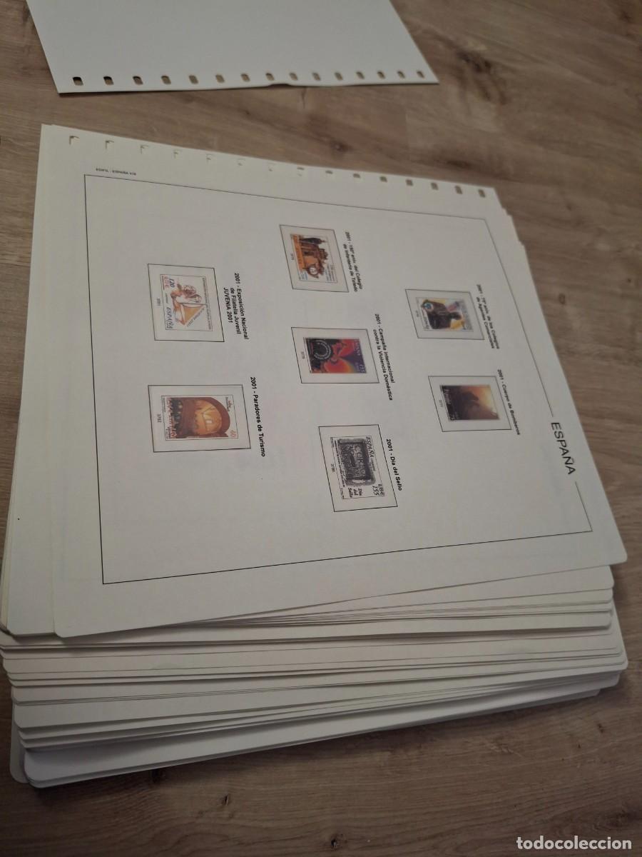 Briefmarken: M144 Suplementos EDIFIL a&ntilde;os 2001/2006 montado en transp. PERFECTO ESTADO