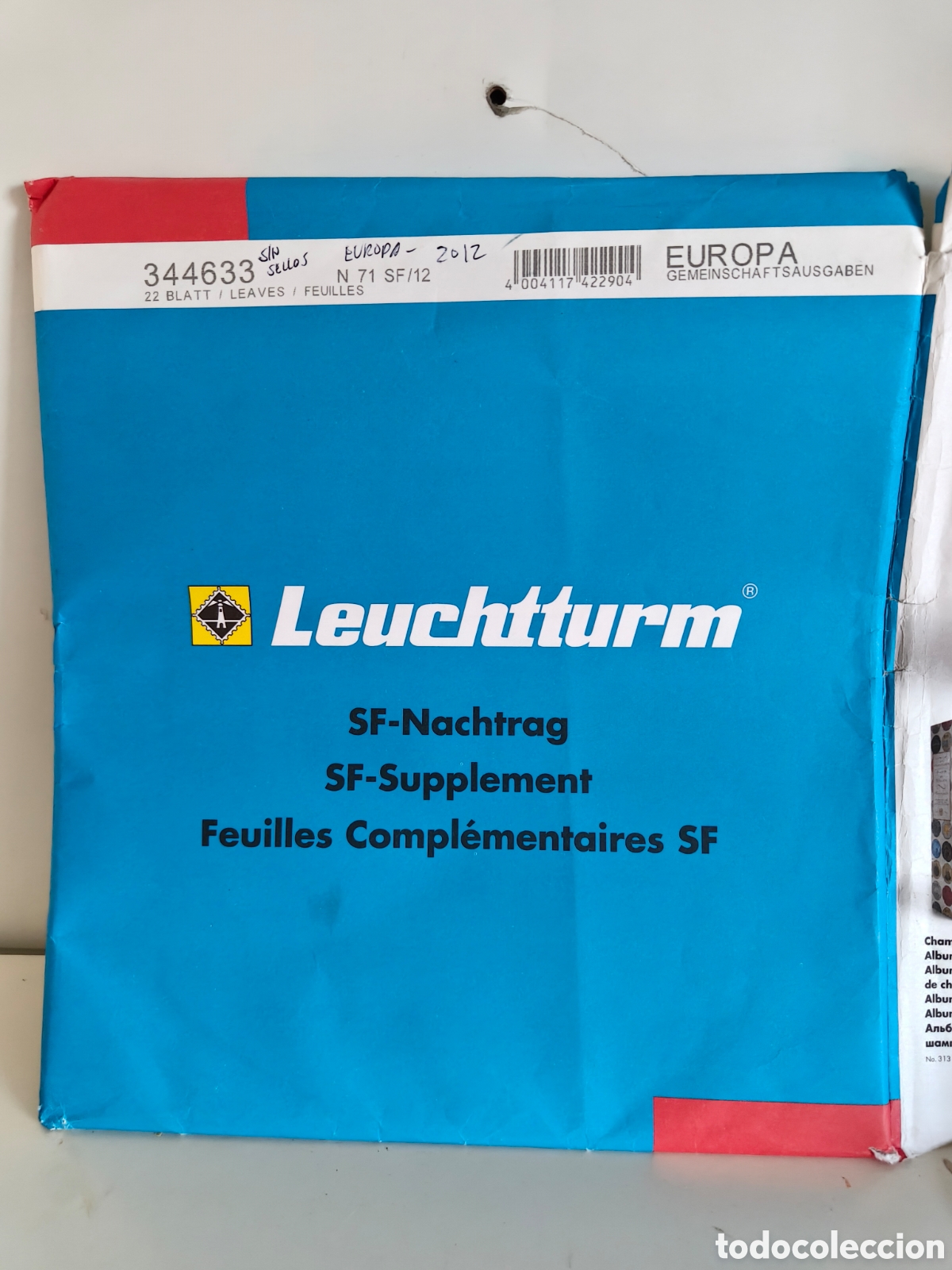 Francobolli: Hojas sellos Leuchtturm Europa a&ntilde;o 2012