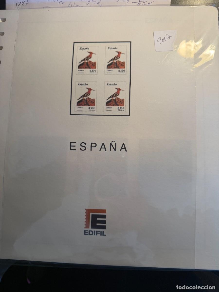Briefmarken: SUPLEMENTO EDIFIL 2007 EN BLOQUE DE CUATRO MONTADO NEGRO COMO NUEVO