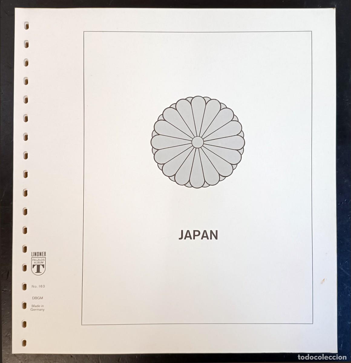 Timbres: 49 HOJAS de JAP&Oacute;N | LINDNER, 1968 a 1979