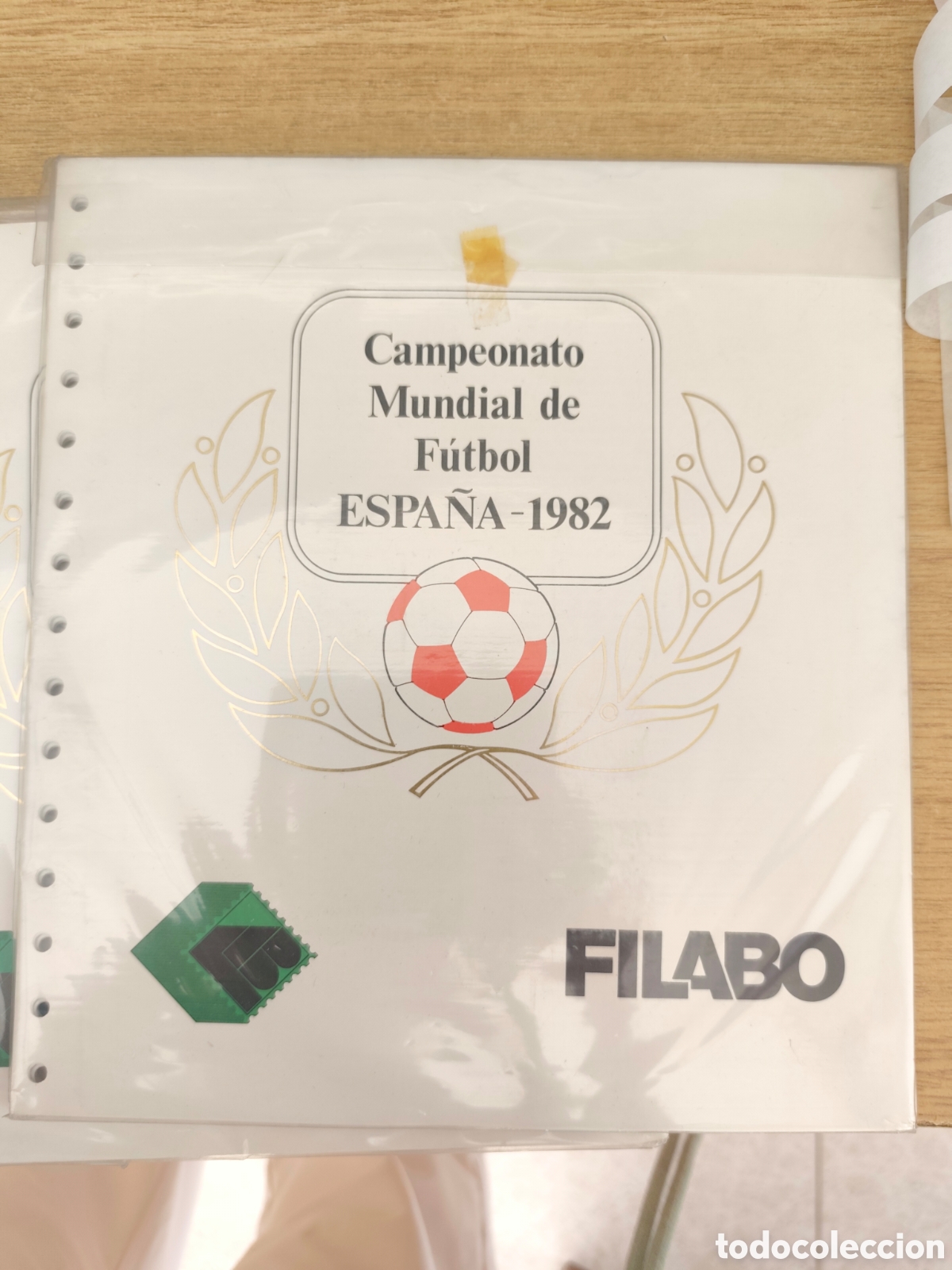 Sellos: Lote de 5 Suplemento Filabo Campeonato Mundial Futbol 82