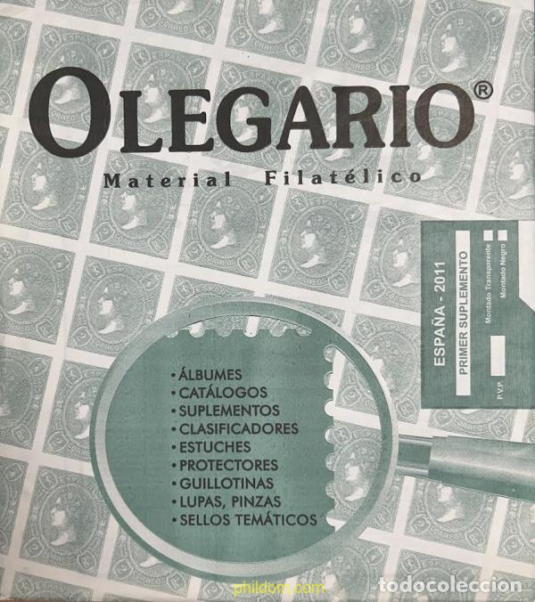 Francobolli: Supl.Olegario Espa&ntilde;a 2011 1a. s/m