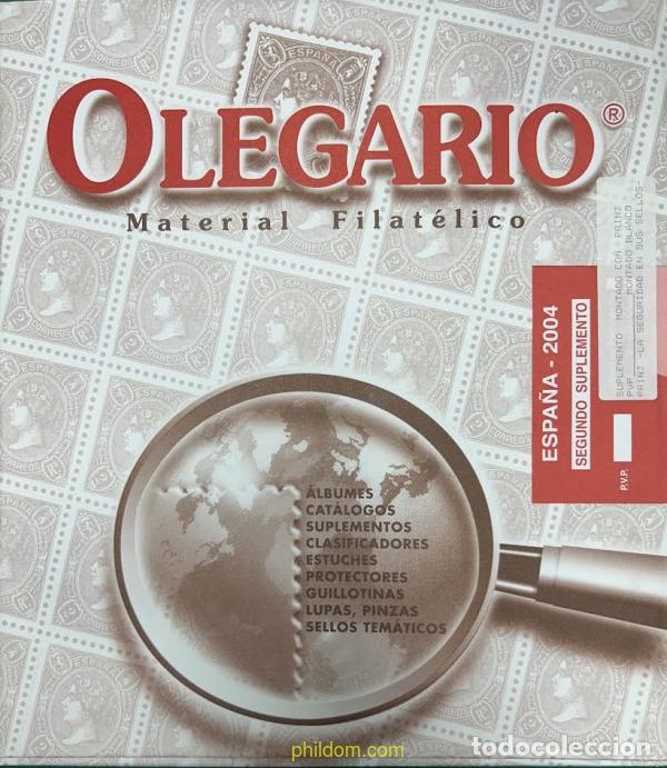 Sellos: Supl.Olegario Espa&ntilde;a 2004 2a. Castell&agrave; montado