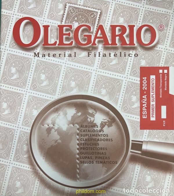 Sellos: Supl.Olegario Espa&ntilde;a 2004 1a. Castell&agrave; S/M