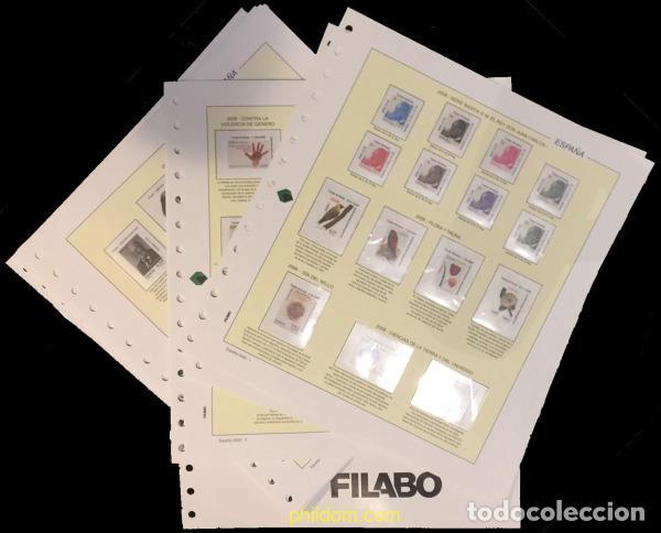 Sellos: Supl.Filabo Espa&ntilde;a 2010 montado transparente