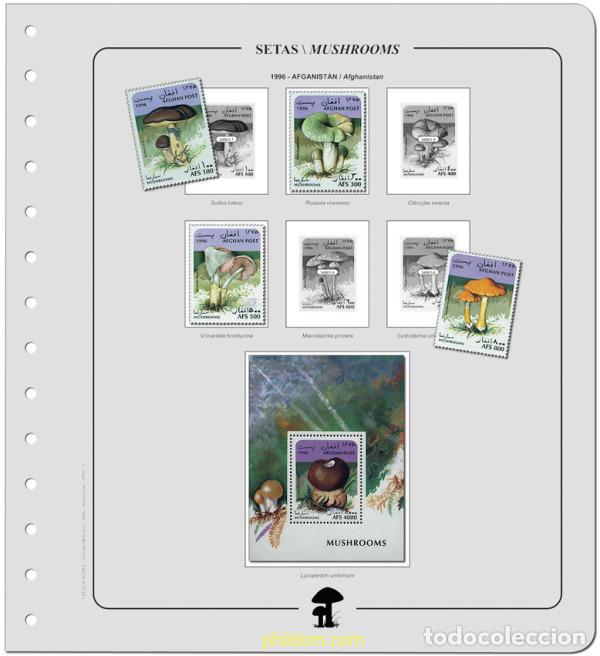 Timbres: Suplemento. SETAS TOMO VIII 1997b/98 Sin Montar