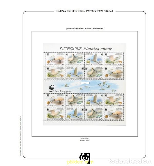 Francobolli: Suplemento WWF 2010 Mini-Hojas Sin montar