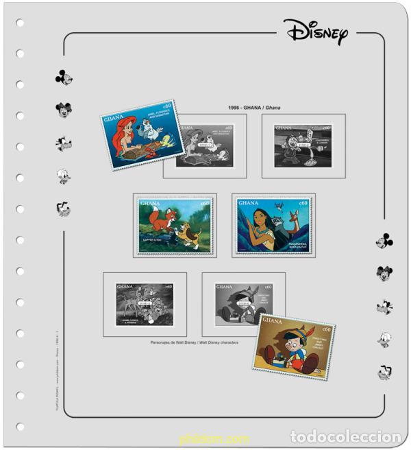 Sellos: Suplemento Walt Disney 1996-A/1996-B TOMO XIII Sin Montar