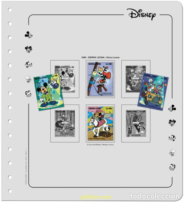 Sellos: Suplemento Walt Disney 1996-C/1997-A TOMO XIV Sin Montar