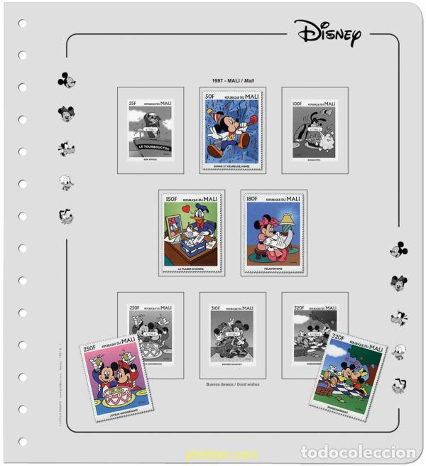 Sellos: Suplemento Walt Disney 1997-B/1998-A TOMO XV Montado