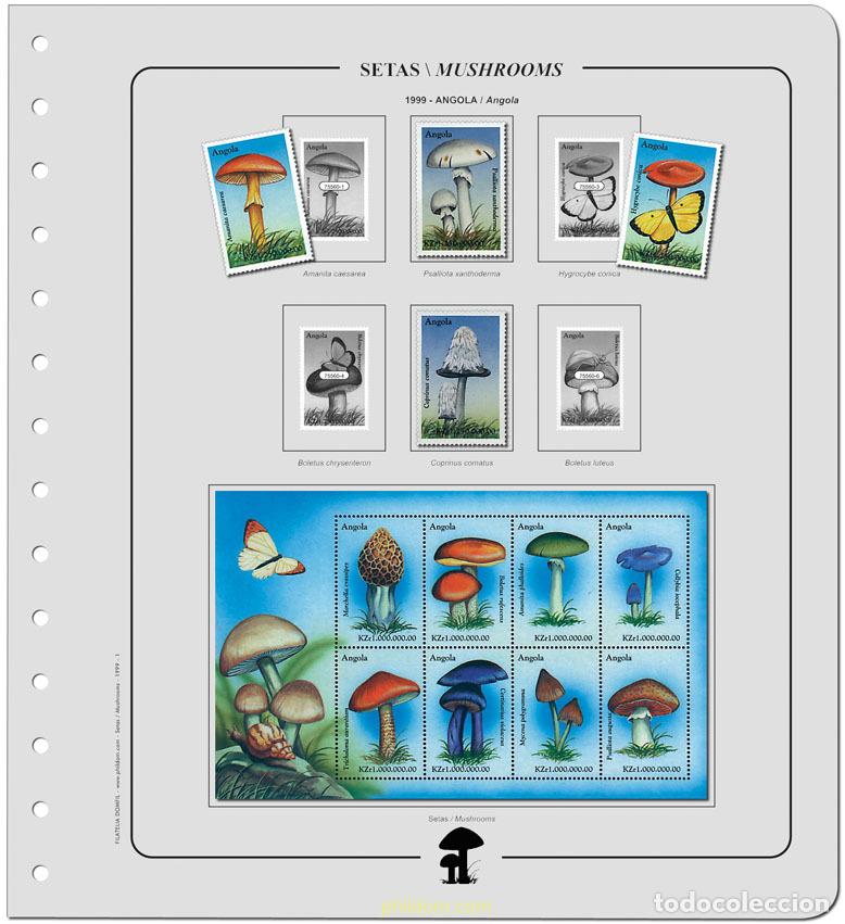 Sellos: Suplemento. SETAS 2001b Sin Montar - Foto 2