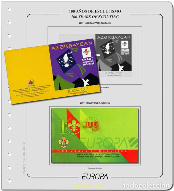 Sellos: Suplemento Europa TOMO V (2008/2009) CARNETS. Montado