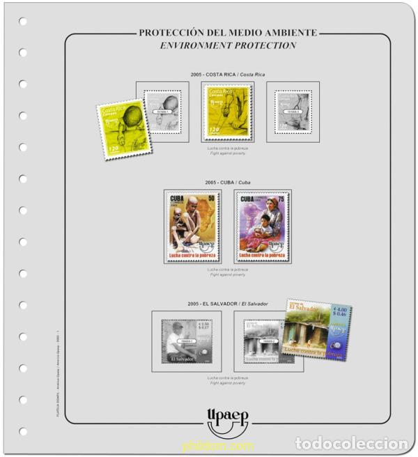 Sellos: Suplemento America UPAEP 2005 montado