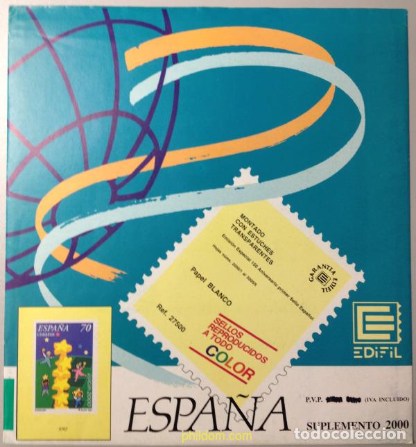 Francobolli: Supl.Edifil 150 aniv.primer sello Espa&ntilde;ol 2000