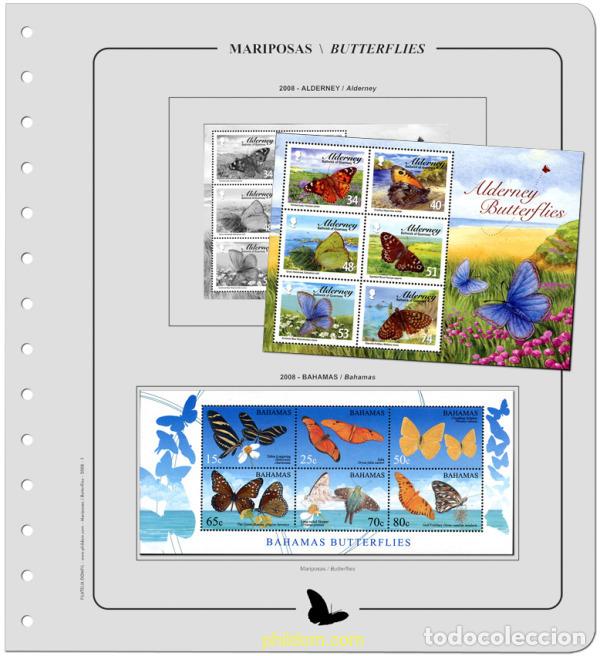 Sellos: Suplemento Mariposas 1924/67 Sin Montar