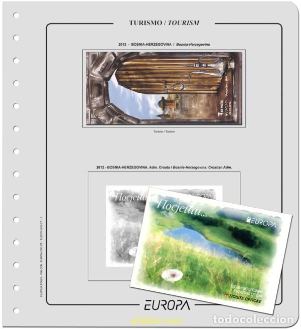 Sellos: Suplemento Europa 2012 Carnets. Montado