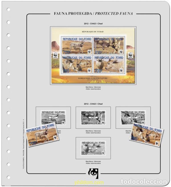 Sellos: Suplemento WWF 2012 B&aacute;sico Sin montar