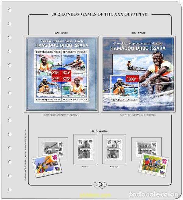 Selos: Suplemento Olimpiadas 30 Olim. Londres 2012 - Tomo 2. Montado
