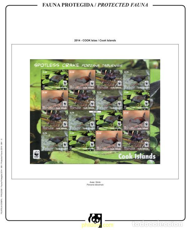 Sellos: Suplemento WWF 2014 Mini-Hojas Sin montar