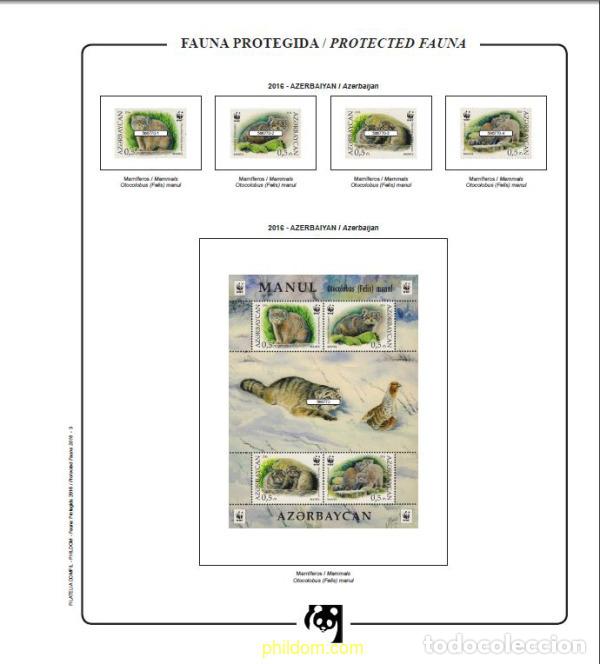 Sellos: Suplemento WWF 2016 B&aacute;sico sin montar