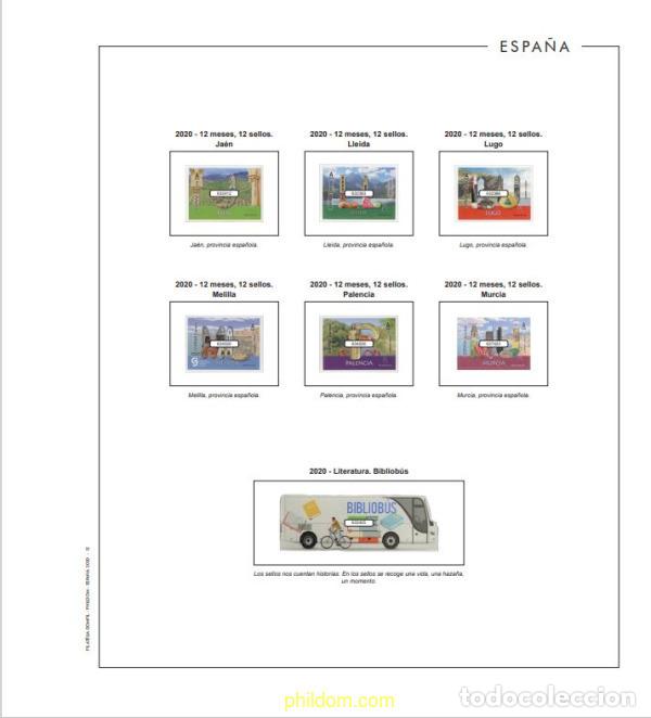 Sellos: Sup.Phildom Espanya 2020 Muntat 2&ordm; - Total Montat CATALA/CASTELLA
