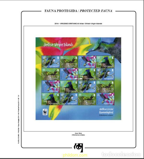 Sellos: Suplemento WWF 2013 Mini-Hojas montado