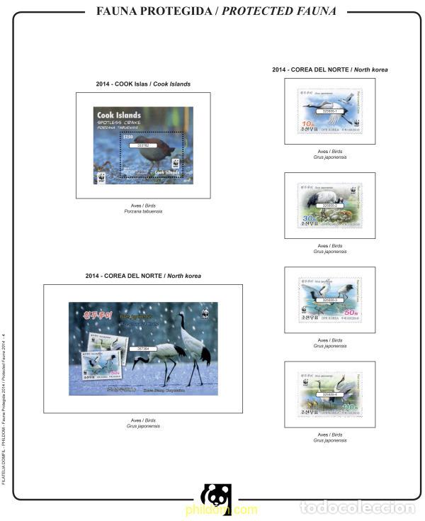 Sellos: Suplemento WWF 2014 B&aacute;sico montado