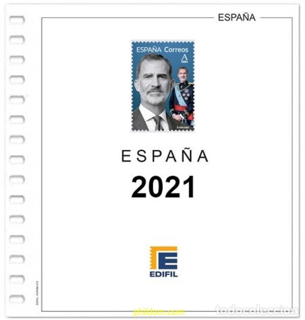 Selos: Supl.Edifil 2021 Espa&ntilde;a Parcial montado
