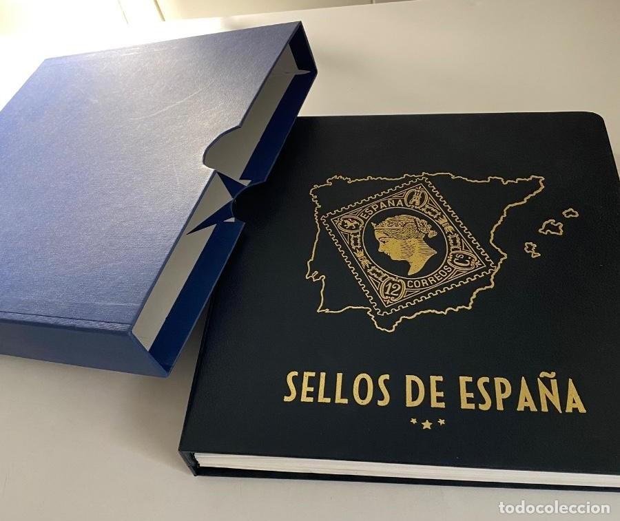 Briefmarken: ESPA&Ntilde;A - HOJAS PHILOS MONTADAS EN NEGRO DE 1991-1992-1993-INCUIDO ALBUM Y CAJETIN - VER DESCRIPCION