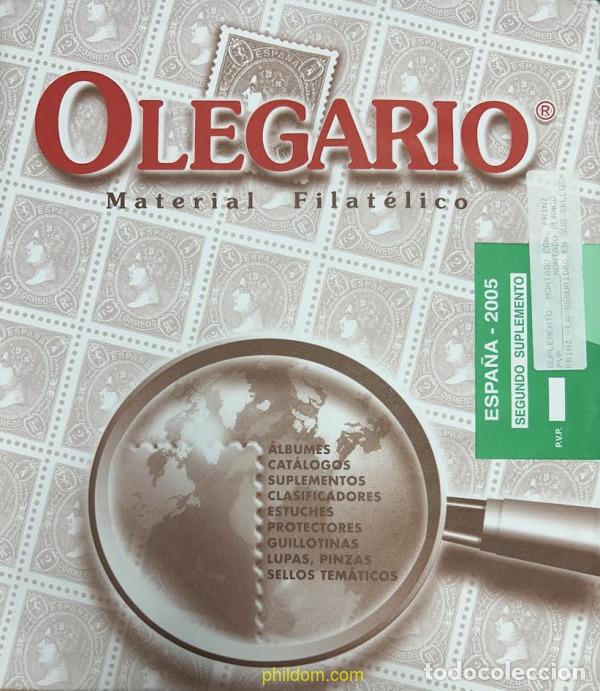 Sellos: Supl.Olegario Espa&ntilde;a 2005 2a. Castell&agrave; montado