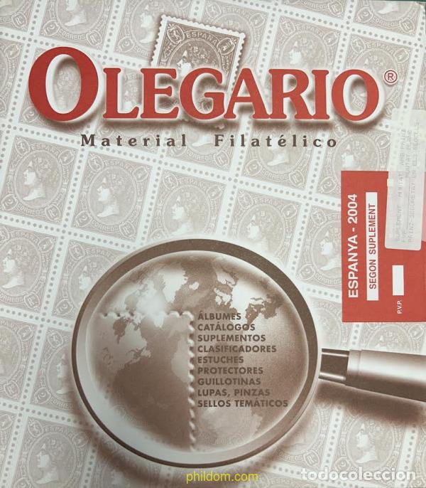 Sellos: Supl.Olegario Espa&ntilde;a 2004 2a. Catal&agrave; montat