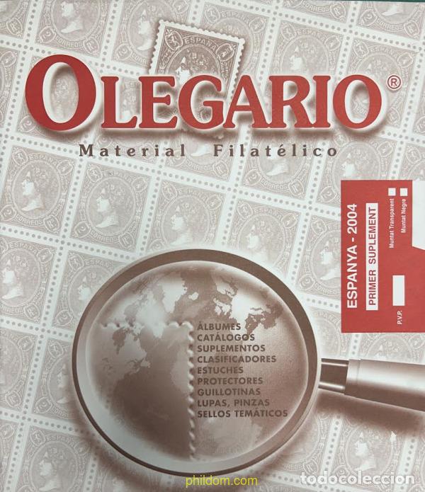 Sellos: Supl.Olegario Espa&ntilde;a 2004 1a. Catal&agrave; s/m