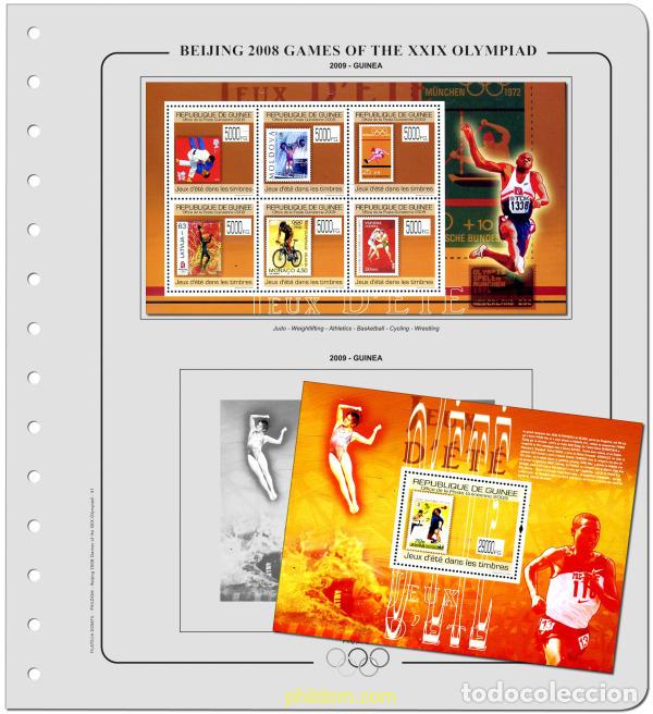 Francobolli: Suplemento Olimpiadas 29 Olim. Beijing 2008-Tomo 2. Sin Montar