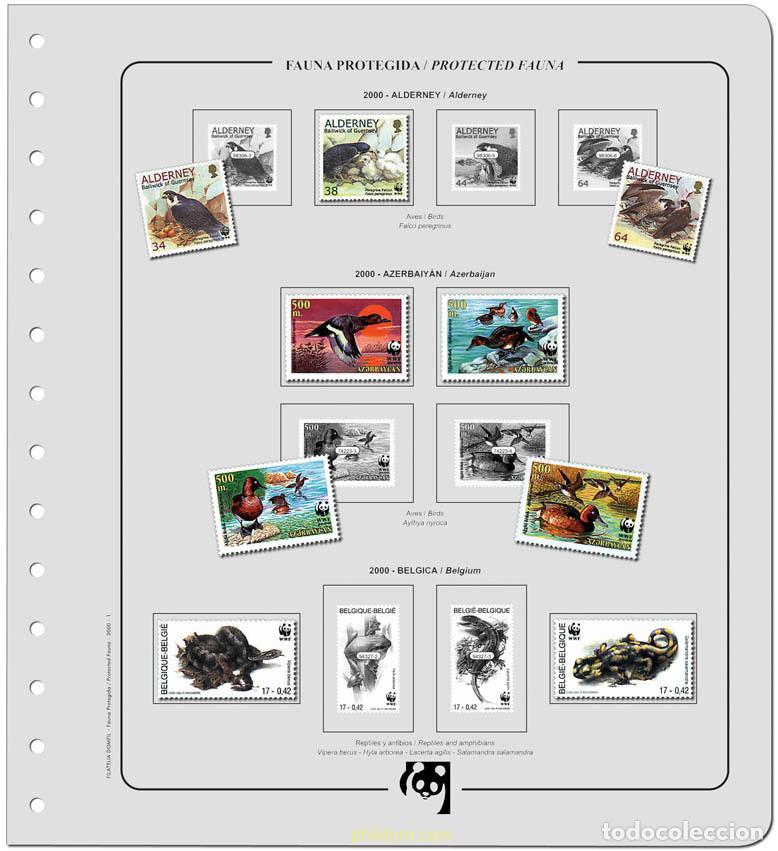 Sellos: Suplemento WWF 1993 B&aacute;sico montado - Foto 2