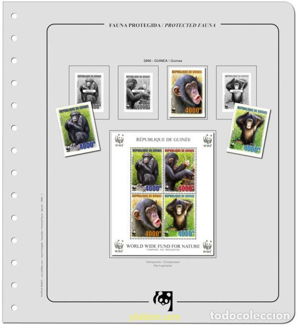 Briefmarken: Suplemento WWF 2005 Mini-Hojas montado