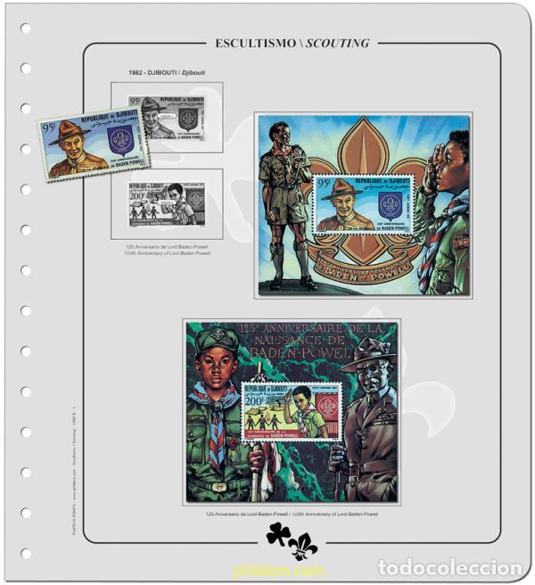 Sellos: Suplemento. ESCULTISMO TOMO VI 1978-1982a Montado