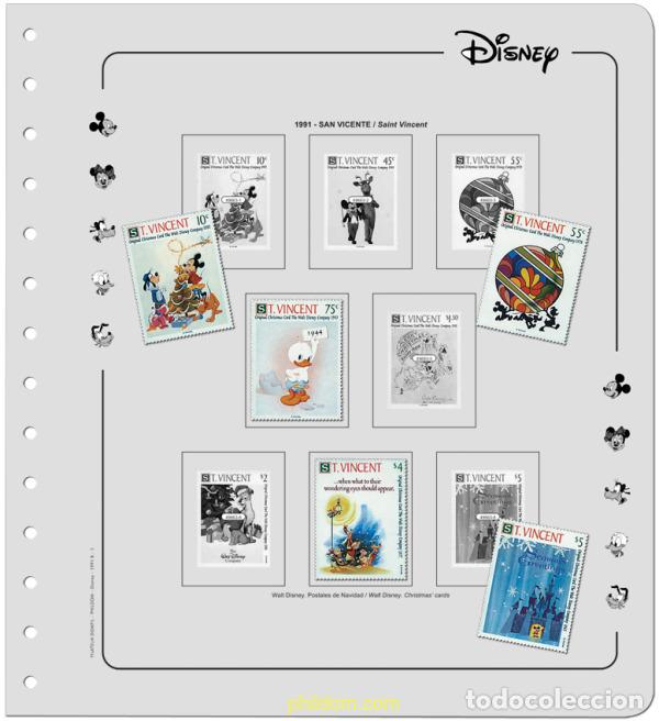 Timbres: Suplemento Walt Disney 1991-A TOMO VII Sin Montar