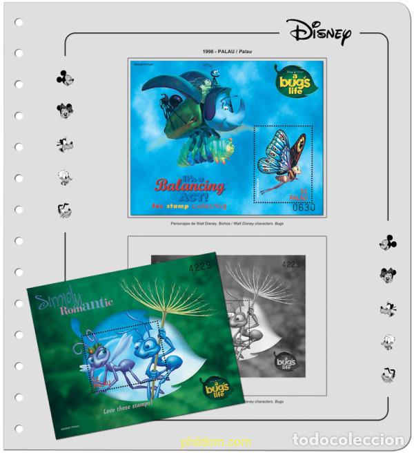 Sellos: Suplemento Walt Disney 1998-B TOMO XVI Montado