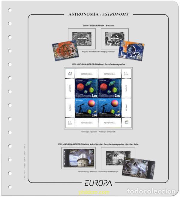 Sellos: Suplemento Europa 2008 B&aacute;sico. Montado