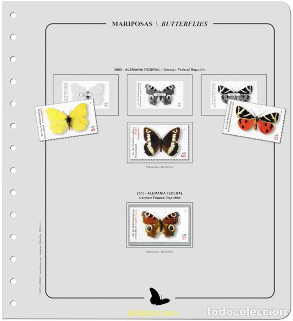 Sellos: Suplemento Mariposas 2004/2005 a. Sin Montar - Foto 1