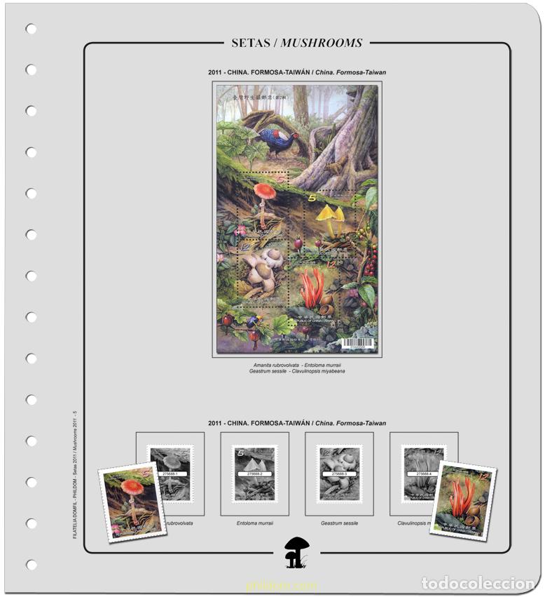 Sellos: Suplemento. SETAS 2011 Montado - Foto 2