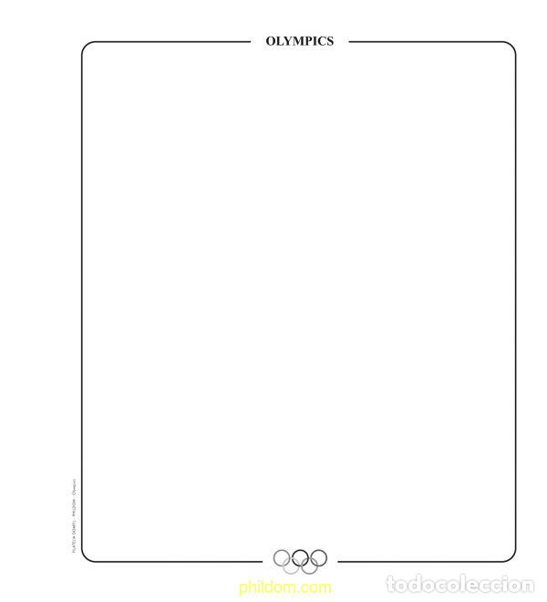 Sellos: Paquete de 50 hojas titulo OLIMPICS - Foto 1