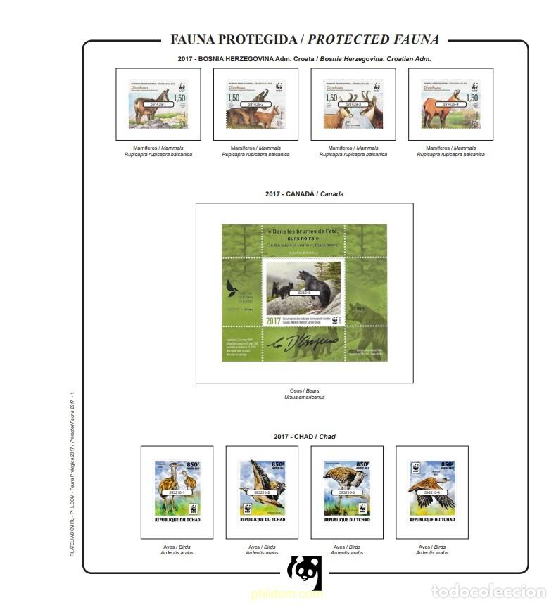 Sellos: Suplemento WWF 2017 B&aacute;sico montado - Foto 2